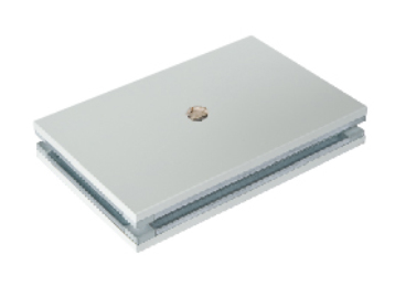Hollow glass handmade sandwich panel